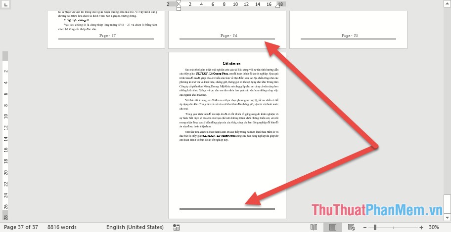 How to insert page numbers and page numbers in Word Picture 21