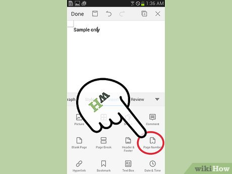 Picture 11 of How to Insert Page Numbers in Word