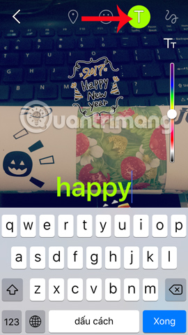 How to insert stickers into videos, images on Zalo Picture 9