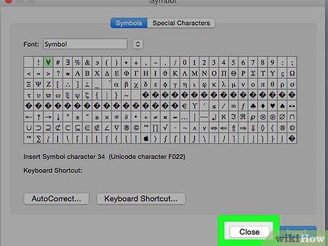 How to Insert Symbols in an MS Word Document Picture 15
