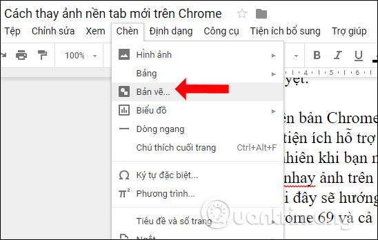 how do i insert a text box on google docs