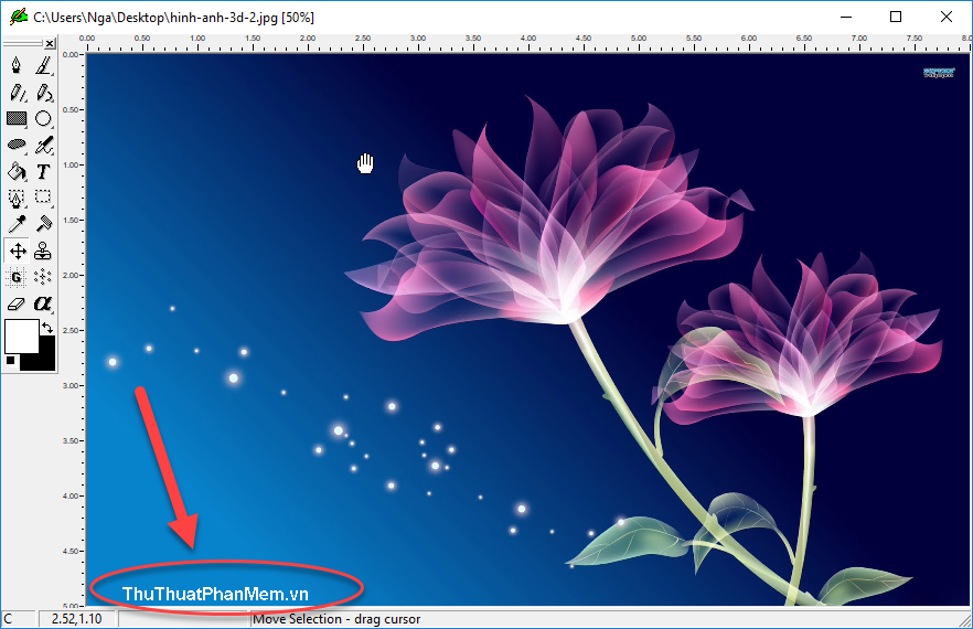 How to insert text into images simply by the free software Ultimate Paint Picture 7