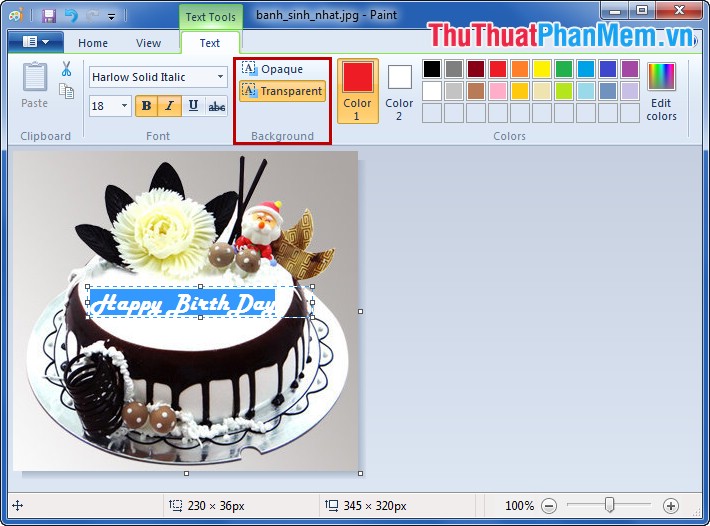 How to insert text into photos Picture 10