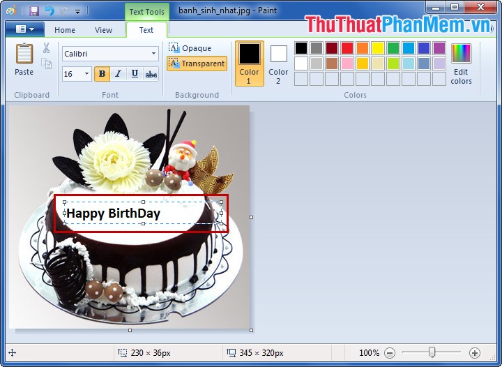 How to insert text into photos Picture 7