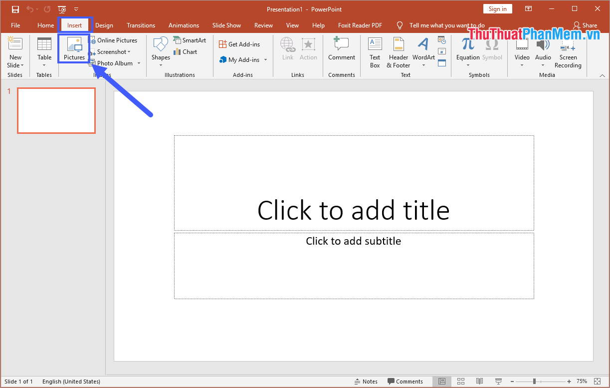 how to insert text in powerpoint