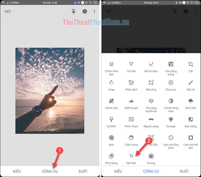 How to insert text into pictures on your phone Picture 3