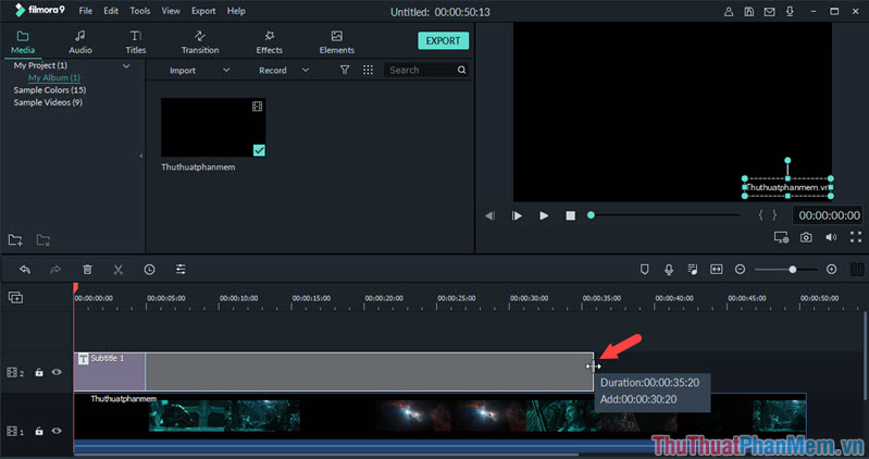 How to insert text into Video simple, fast, most beautiful Picture 8