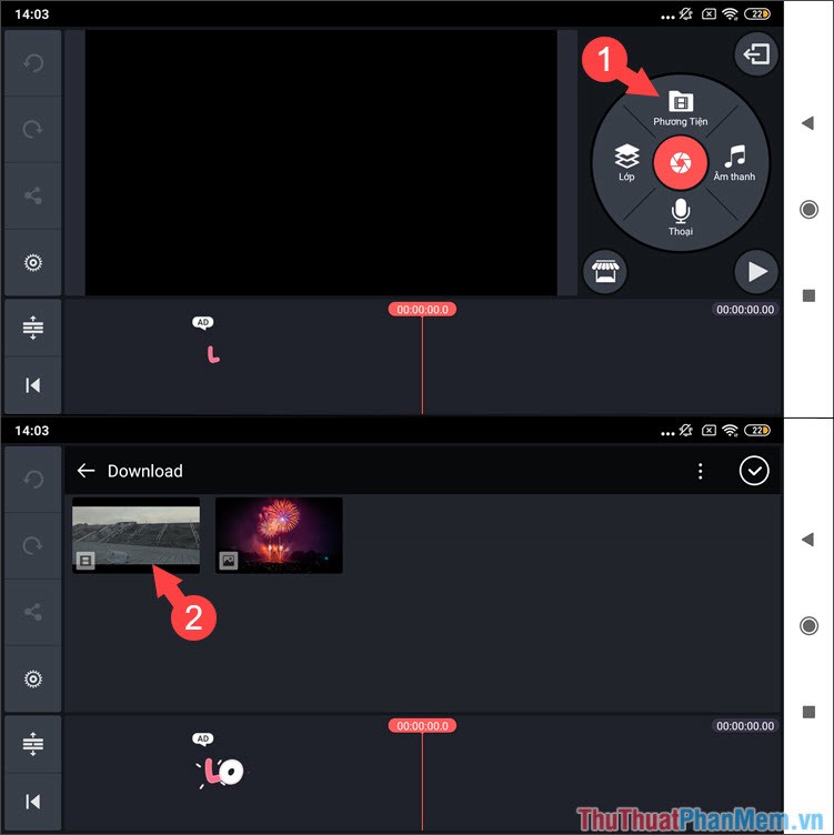 How to insert text into videos on your phone Picture 3