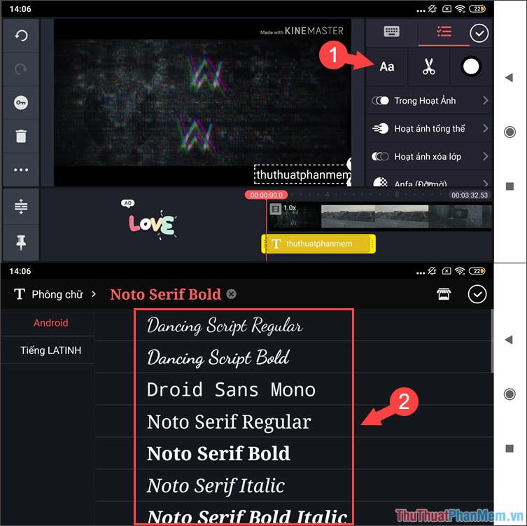 How to insert text into videos on your phone Picture 5