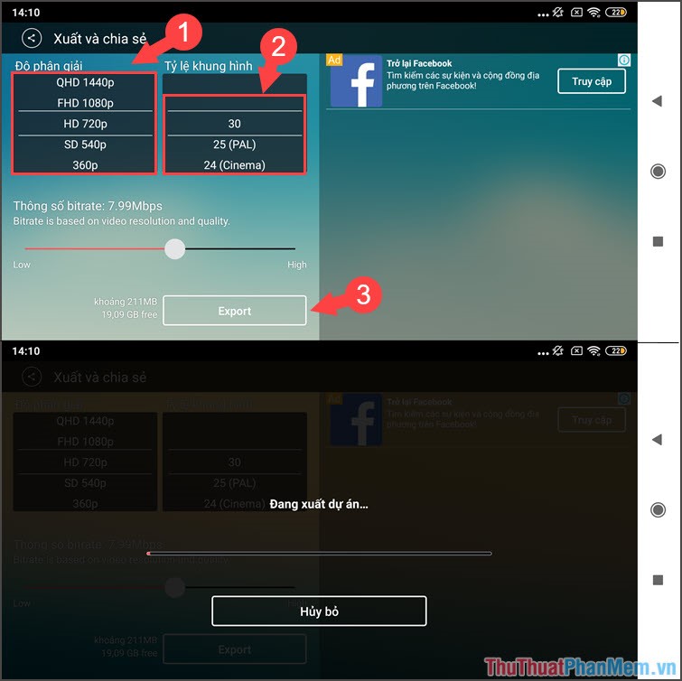 How to insert text into videos on your phone Picture 8
