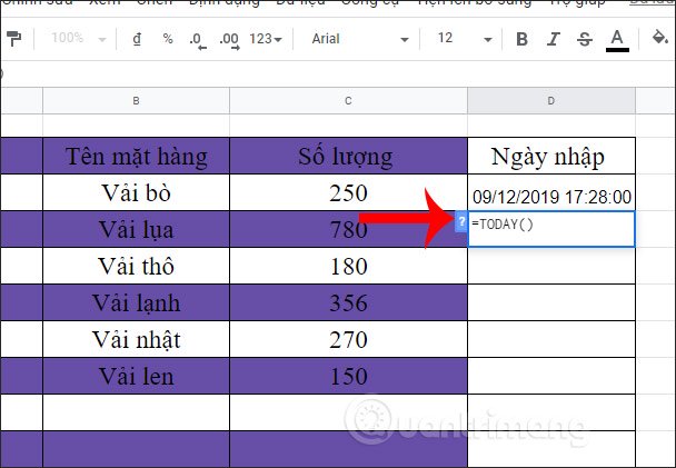 How to insert the current time into Google Sheets Picture 5