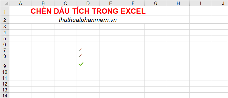 How to insert tick marks into Word and Excel quickly Picture 9