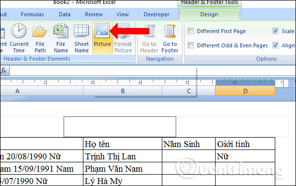 How to insert watermark, logo sink into Excel Picture 7