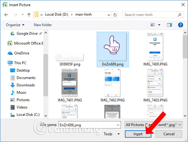 How to insert watermark, logo sink into Excel Picture 8