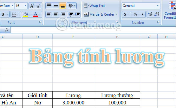 How to insert WordArt in Excel Picture 9