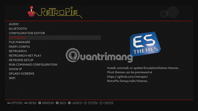 How to install a new theme on RetroPie Picture 3