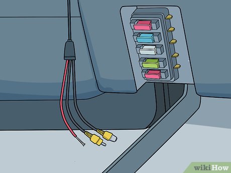 How to Install a Rear View Camera Picture 16