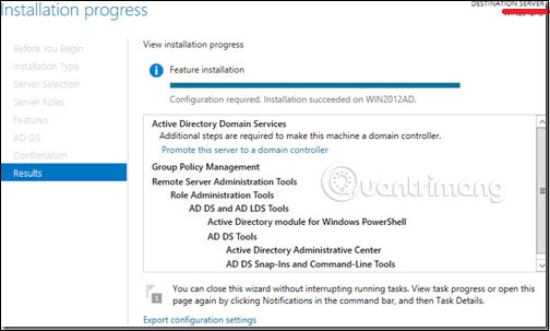 How to install Active Directory in Windows Server 2012 Picture 10