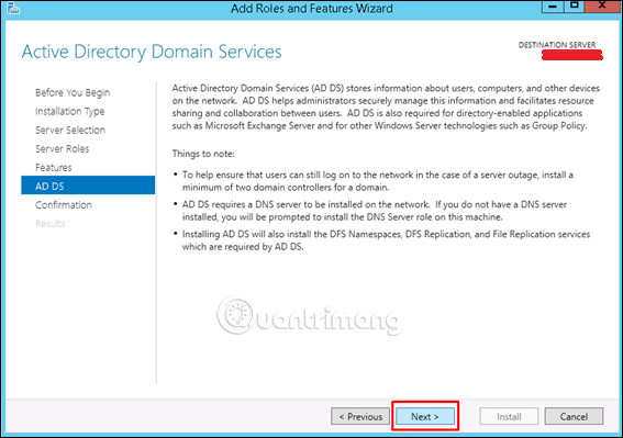 How to install Active Directory in Windows Server 2012 Picture 8