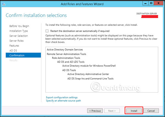 How to install Active Directory in Windows Server 2012 Picture 9