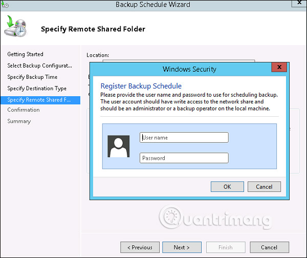 How to install and configure backups in Windows Server 2012 Picture 10