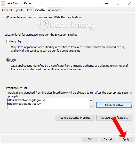 How to install and configure Java tax declaration online Picture 10