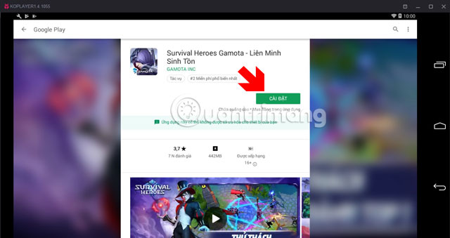 How to install and play Survival Heroes on computers and laptops Picture 3