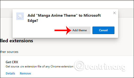 How to install and remove Chrome themes on Microsoft Edge