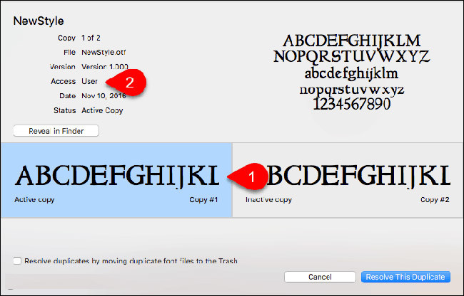 How to install and remove fonts on Mac Picture 7