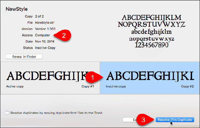How to install and remove fonts on Mac Picture 8