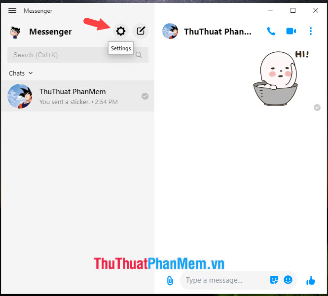 How to install and use Facebook Messenger on Windows 10 Picture 12