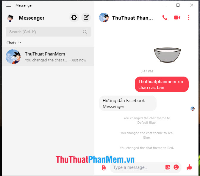 How to install and use Facebook Messenger on Windows 10 Picture 16