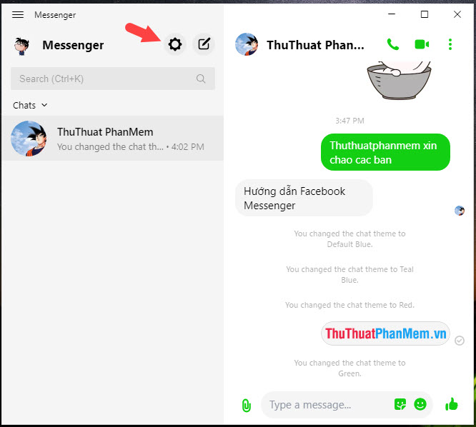 How to install and use Facebook Messenger on Windows 10 Picture 20