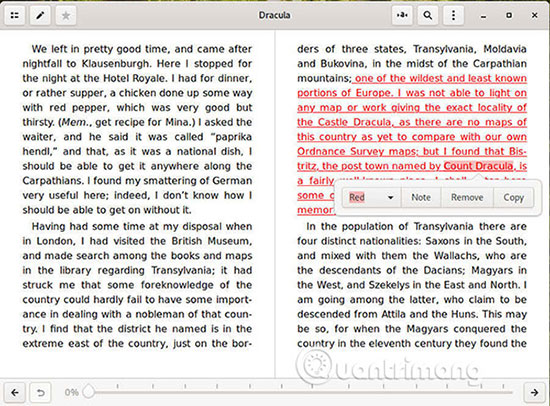 How to install and use Foliate on Linux Picture 4
