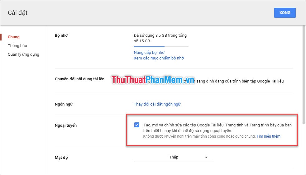 How to install and use Google Docs Offline Picture 4