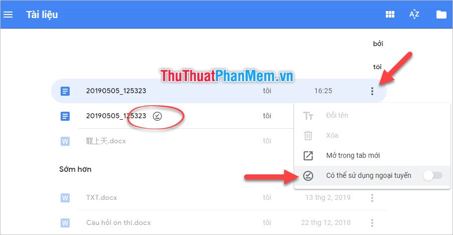How to install and use Google Docs Offline Picture 9