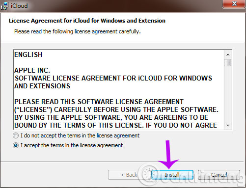 How to install and use iCloud on Windows? Picture 1