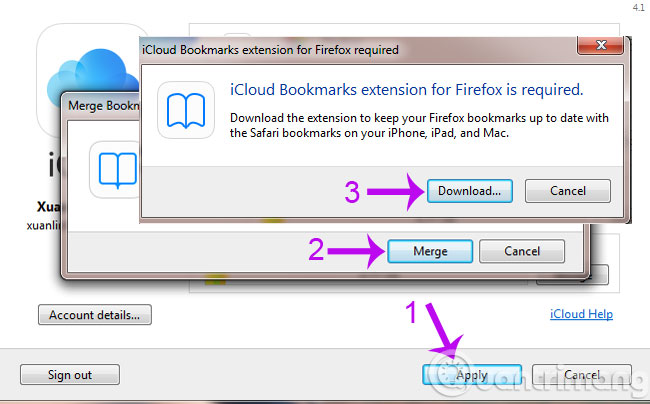 How to install and use iCloud on Windows? Picture 10