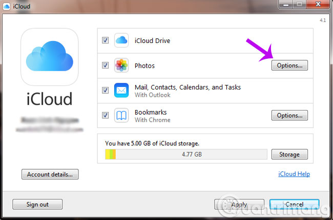 How to install and use iCloud on Windows? Picture 7