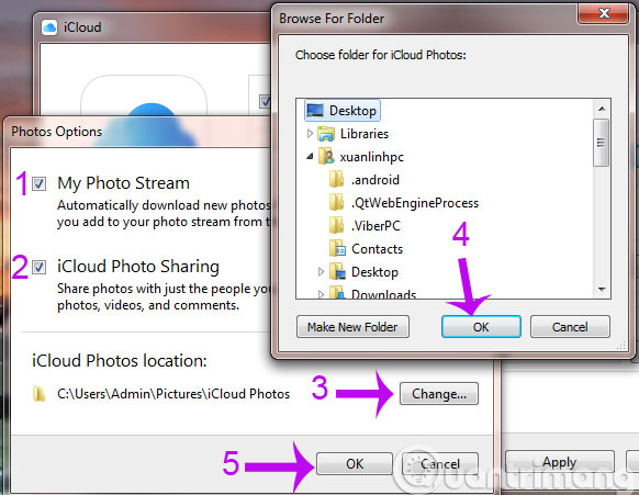 How to install and use iCloud on Windows? Picture 8
