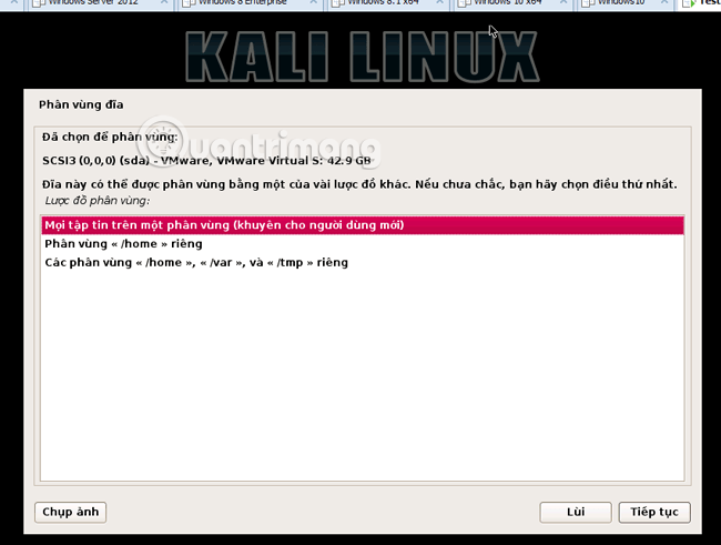 How to install and use Kali Linux on VmWare virtual machine Picture 13