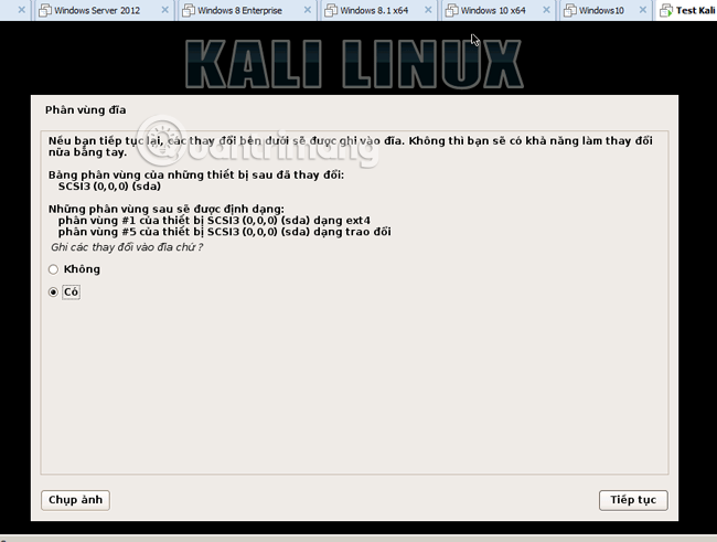 How to install and use Kali Linux on VmWare virtual machine Picture 15