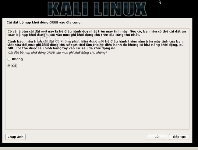 How to install and use Kali Linux on VmWare virtual machine Picture 19