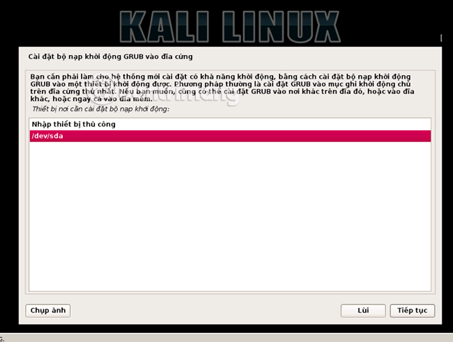 How to install and use Kali Linux on VmWare virtual machine Picture 20