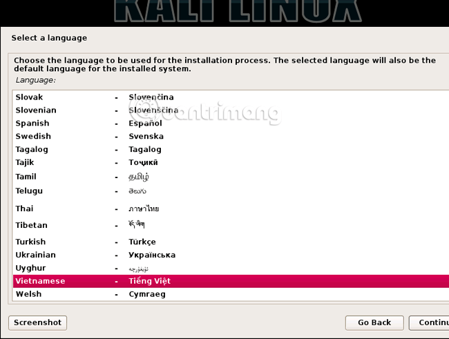 How to install and use Kali Linux on VmWare virtual machine Picture 4