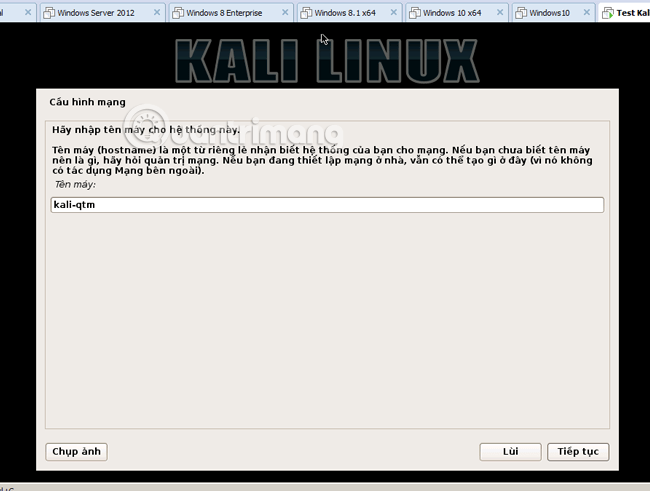 How to install and use Kali Linux on VmWare virtual machine Picture 8