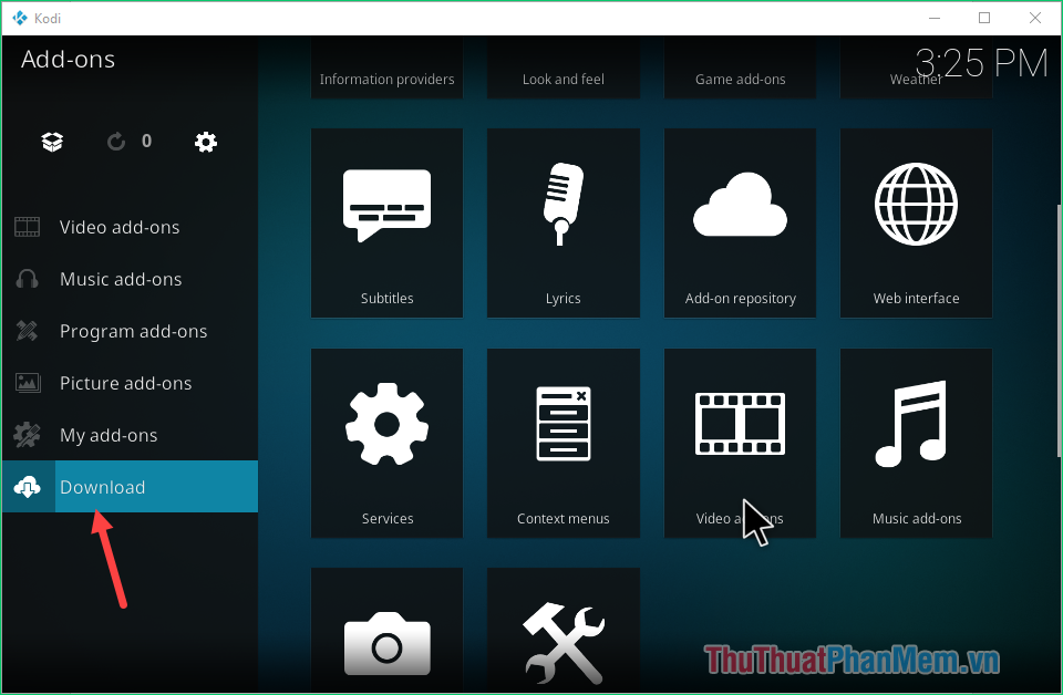 How to install and use Kodi on a computer Picture 6
