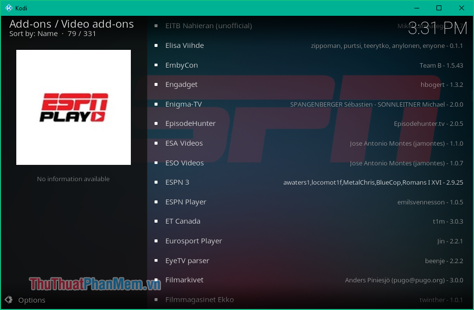 How to install and use Kodi on a computer Picture 7