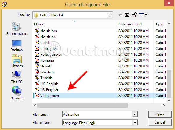How to install and use the Cabri II Plus Math drawing software Picture 9