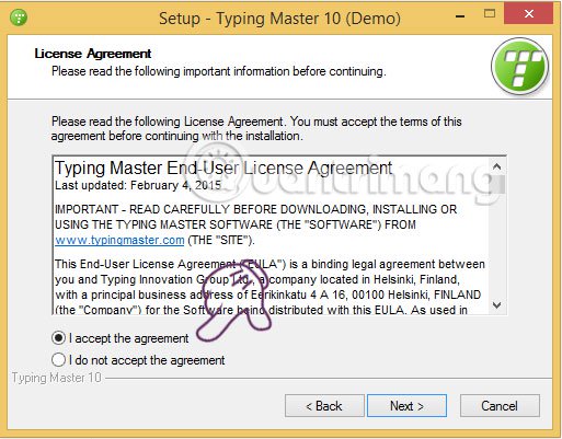 How to install and use TypingMaster on your computer Picture 4